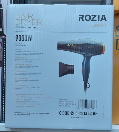 SECADORA DE CABELLO DE 9000W LIBIANA HC8346
