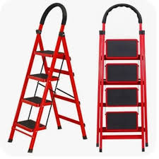 ESCALERA DE 4 PASOS PLEGABLE