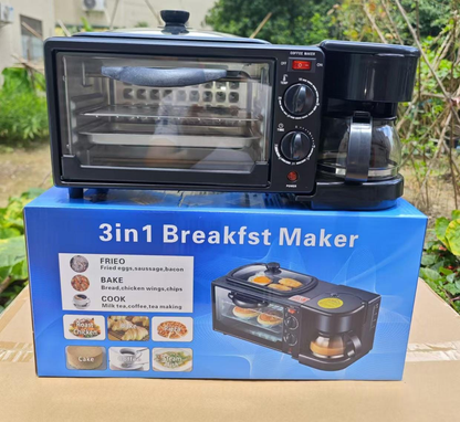 Estación de desayuno 3 en 1 con caja - 3in1 Breakfast Maker