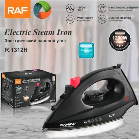 PLANCHA DE VAPOR ELECTRICA 1200W R.1312H